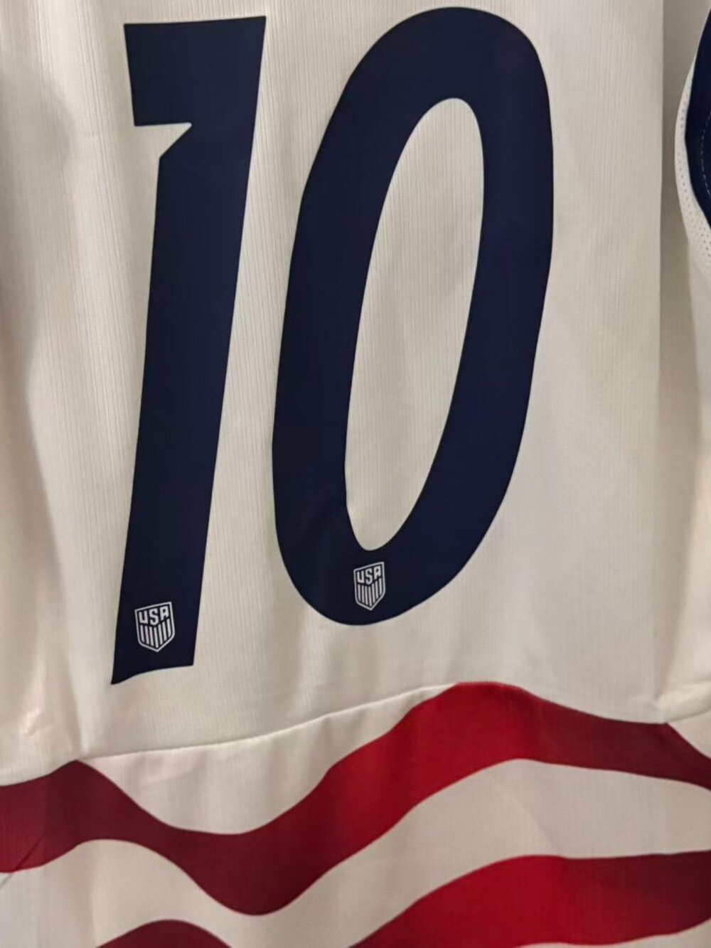 Christian Pulisic #10 Nike USA Soccer Jersey - Home Striped Men's Sizes NWT - Picture 3 of 8